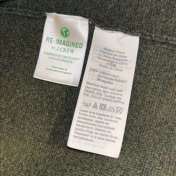 Jcrew cardigan in green. Like brand new condition size Xs - Picture 4 of 4